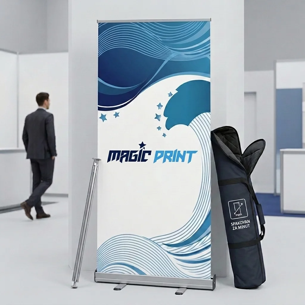 Roll-up banner na sajmu